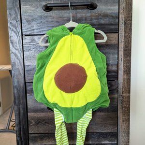 Carters Padded Baby Avocado Halloween Costume 3-6 Months